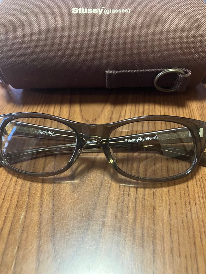 激レア‼️大人気stussy eyegear　michaelモデル‼️