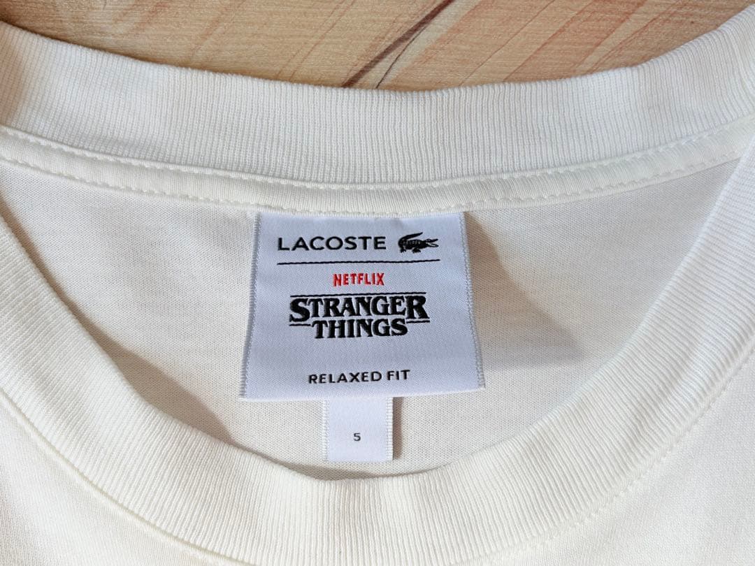 【コラボ】LACOSTE STRANGER THINGS Tシャツ