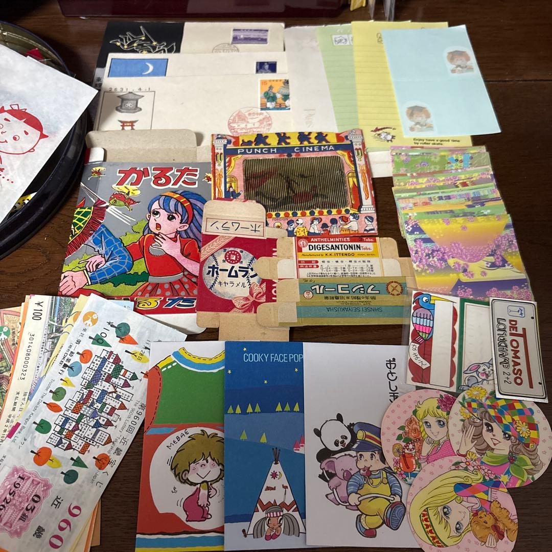 昭和レトロ　おすそ分けファイル　缶セット①