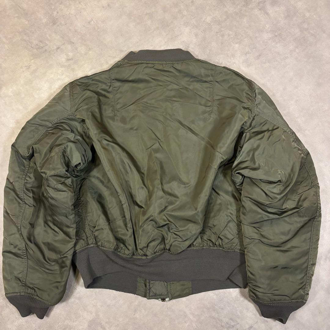 USA製 ALPHA アルファ MA-1 L IDEALジップ