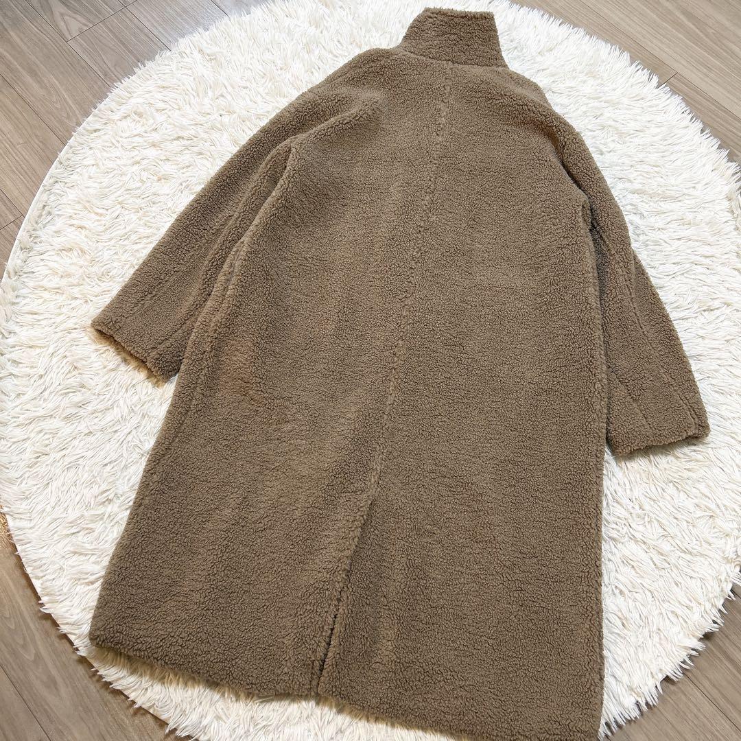Olu. オルドット　テディロングボアコート　ブラウン　ロングコート　アウター
