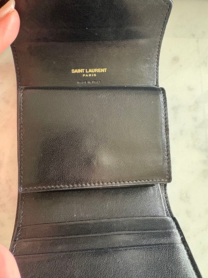 SAINT LAURENT サンローラン Gaby 二つ折り財布