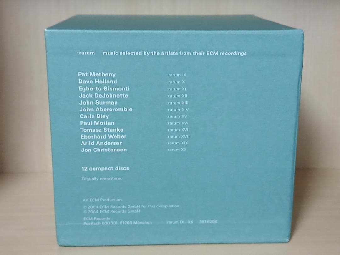 洋楽 ECM Selected Recordings IX-XXX BOX