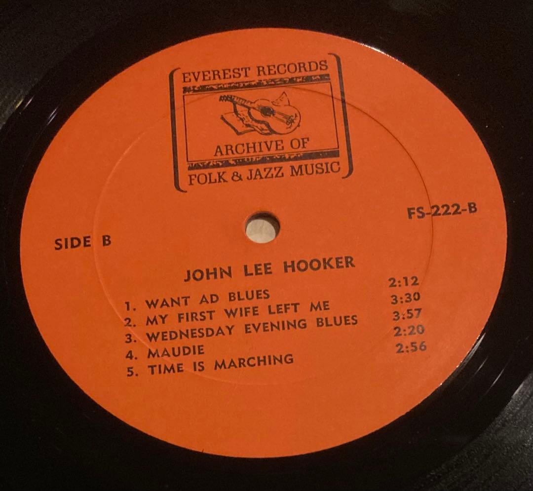 ■高音質USオリジナル盤◾️ブルース歴史的名盤■JOHN LEE HOOKER /