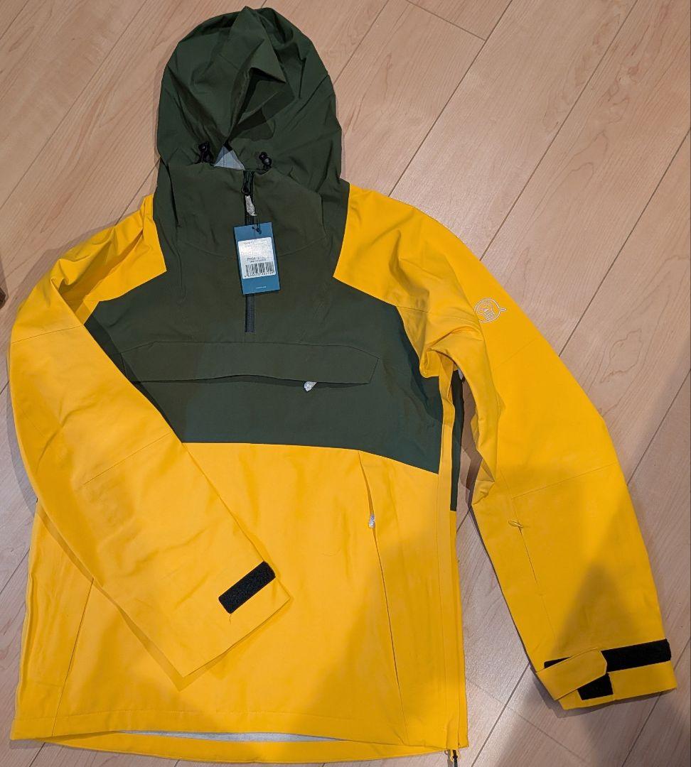 Unfudge SMOKE ANORAK 黄 Mサイズ​（試着のみ）