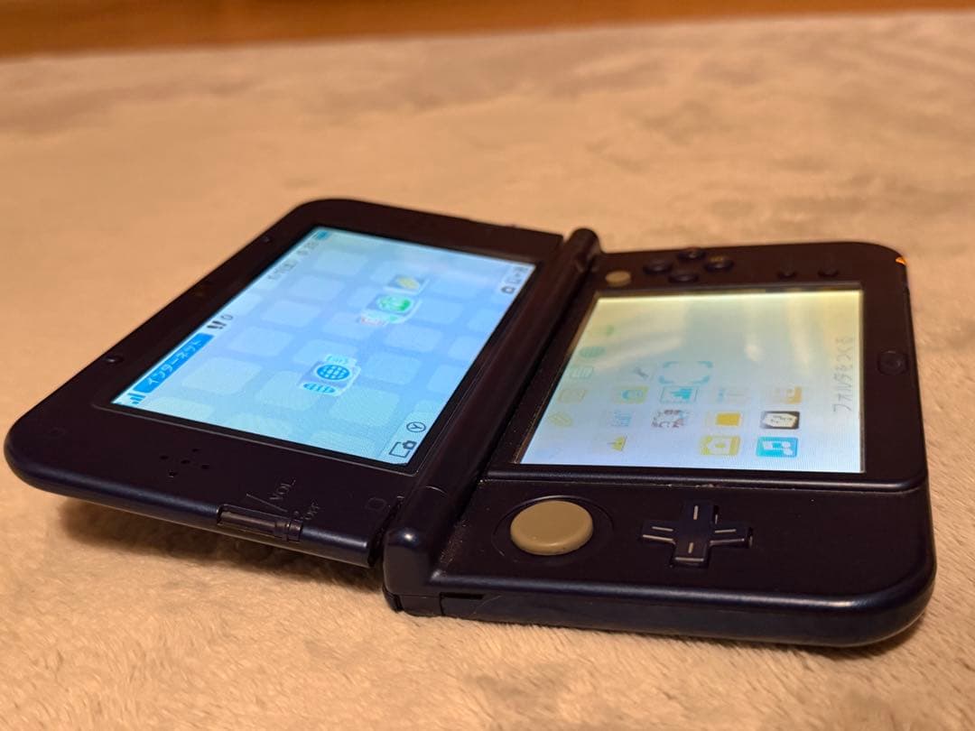 上画面 IPS液晶 New Nintendo 3ds LL 本体＋ソフト5本