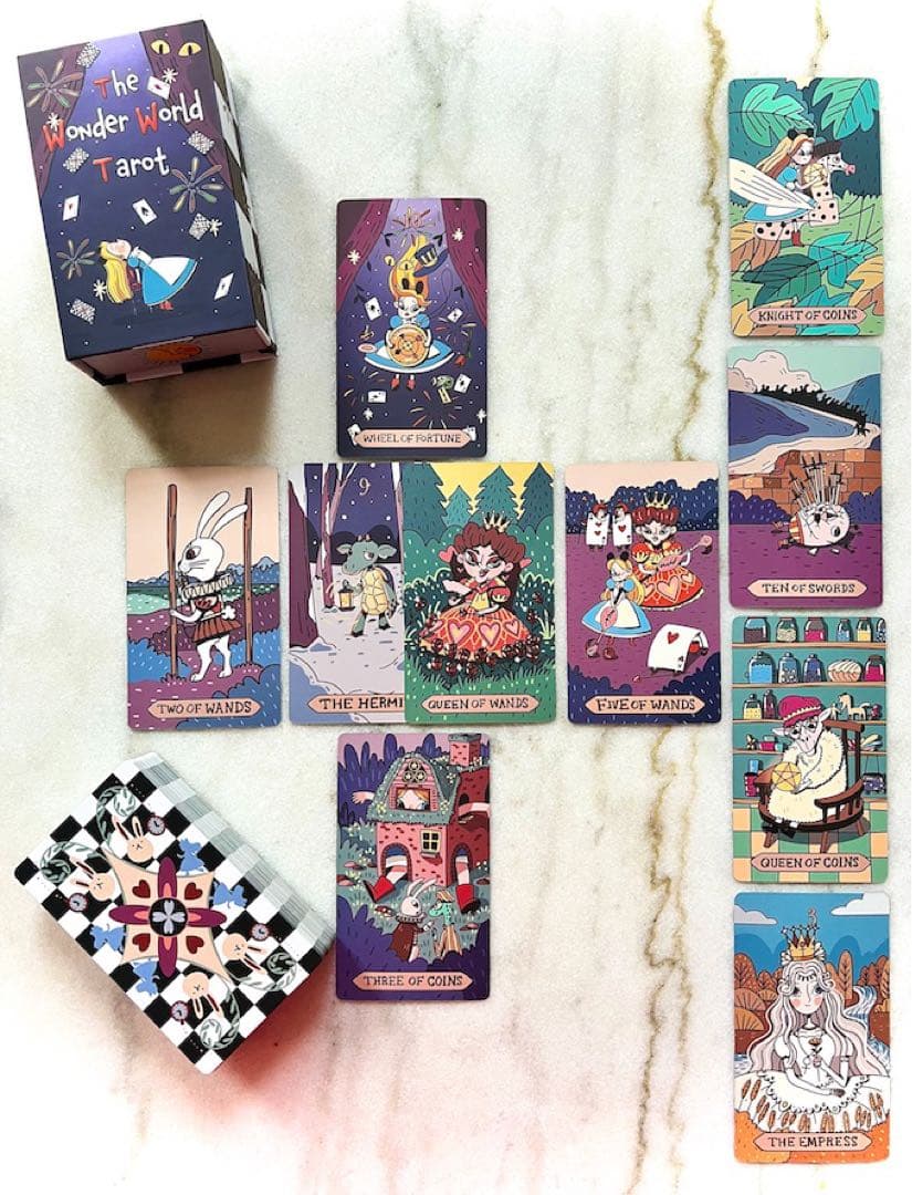 [正規品・入手困難]The Wonder World Tarotタロットカード❣