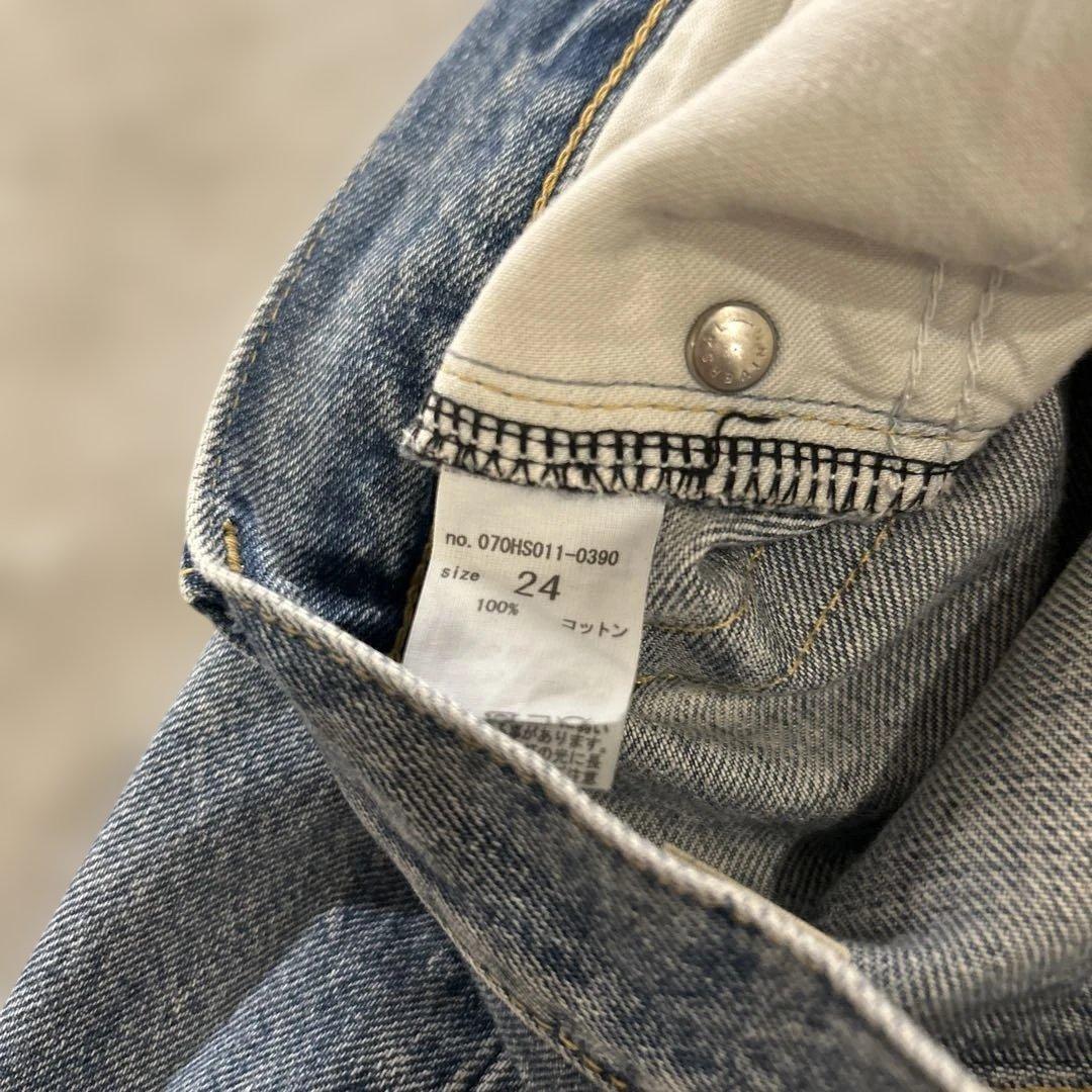 希少！BLACK BY MOUSSY PUNA vintage denim 24