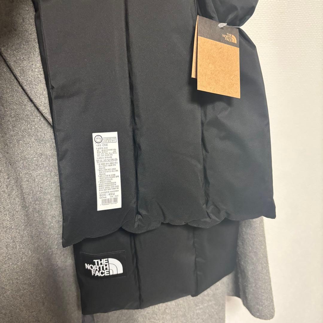 ノースフェイス ワイドダウンマフラー ON-BALL WIDE MUFFLER黒