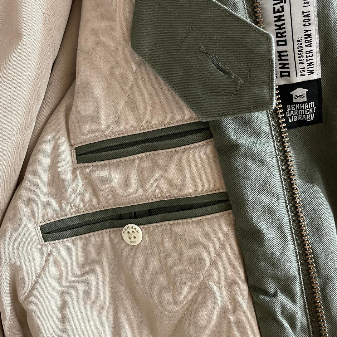【値下げ】DENHAM　WINTER ARMY COAT ミリタリー　デンハム