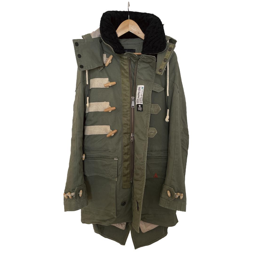 【値下げ】DENHAM　WINTER ARMY COAT ミリタリー　デンハム