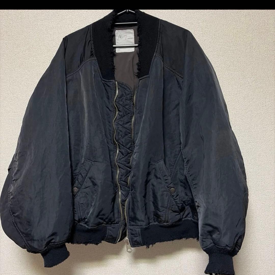ジャケット・アウター ANCELLM 25AW FADED BOMBER JACKET