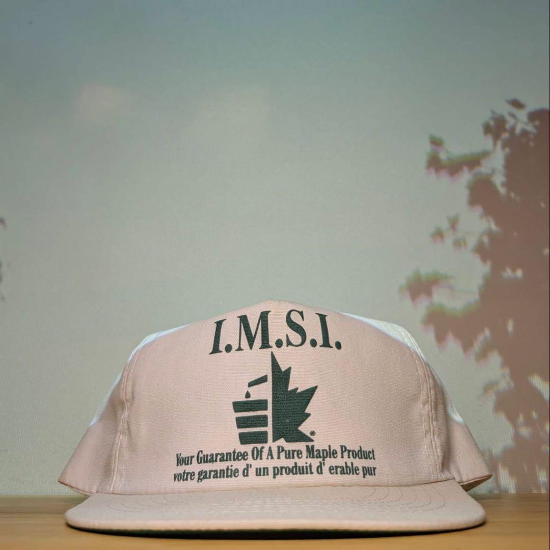 USA製80s-90s デッドストック I.M.S.I. キャップ企業ロゴ