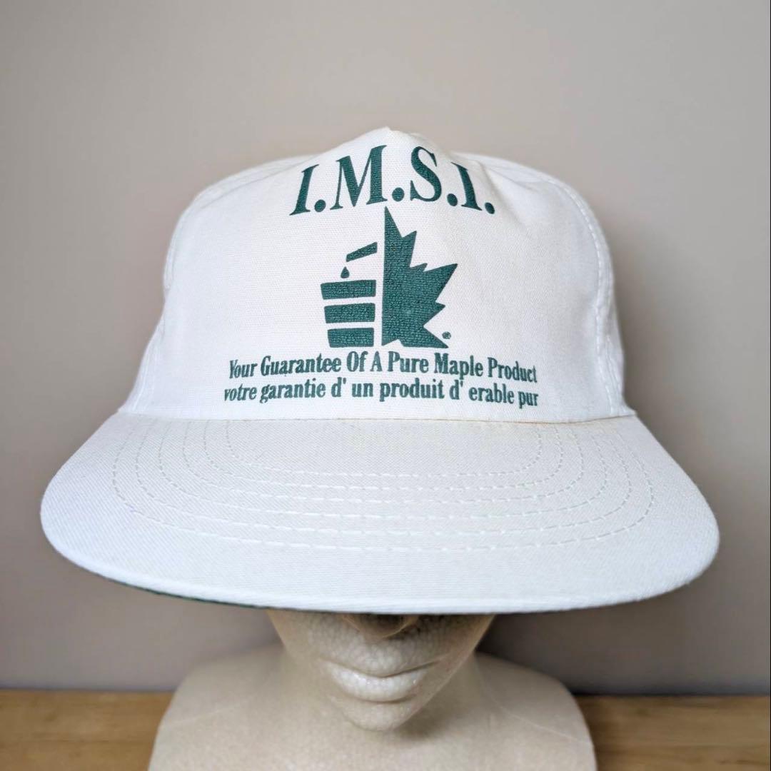 USA製80s-90s デッドストック I.M.S.I. キャップ企業ロゴ