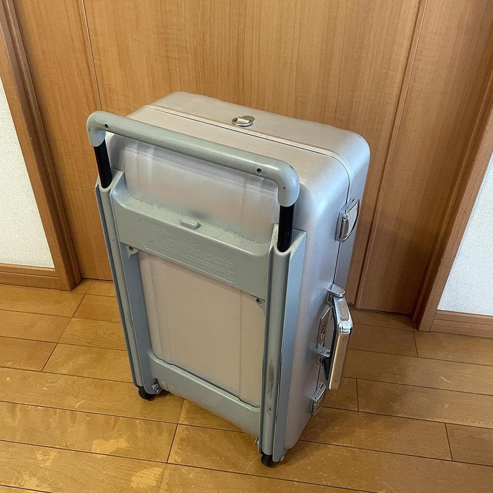 ガ*ン様 ゼロハリバートン スーツケース ゼローラ アルミ 2輪