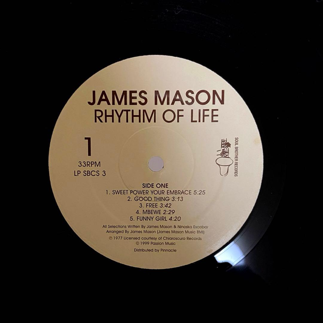 洋楽 James Mason Rhythm of Life LP Roy Ayers