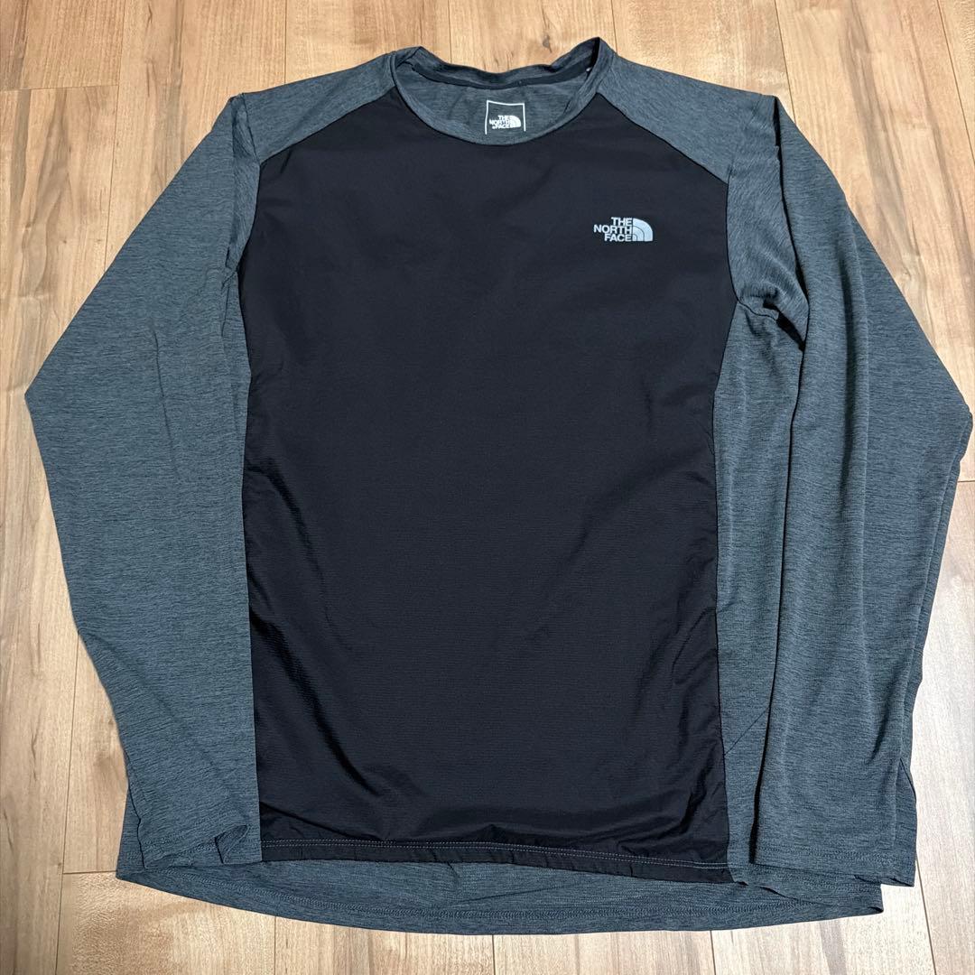 THE NORTH FACE ロングスリーブハイブリッドGTDメランジクルー