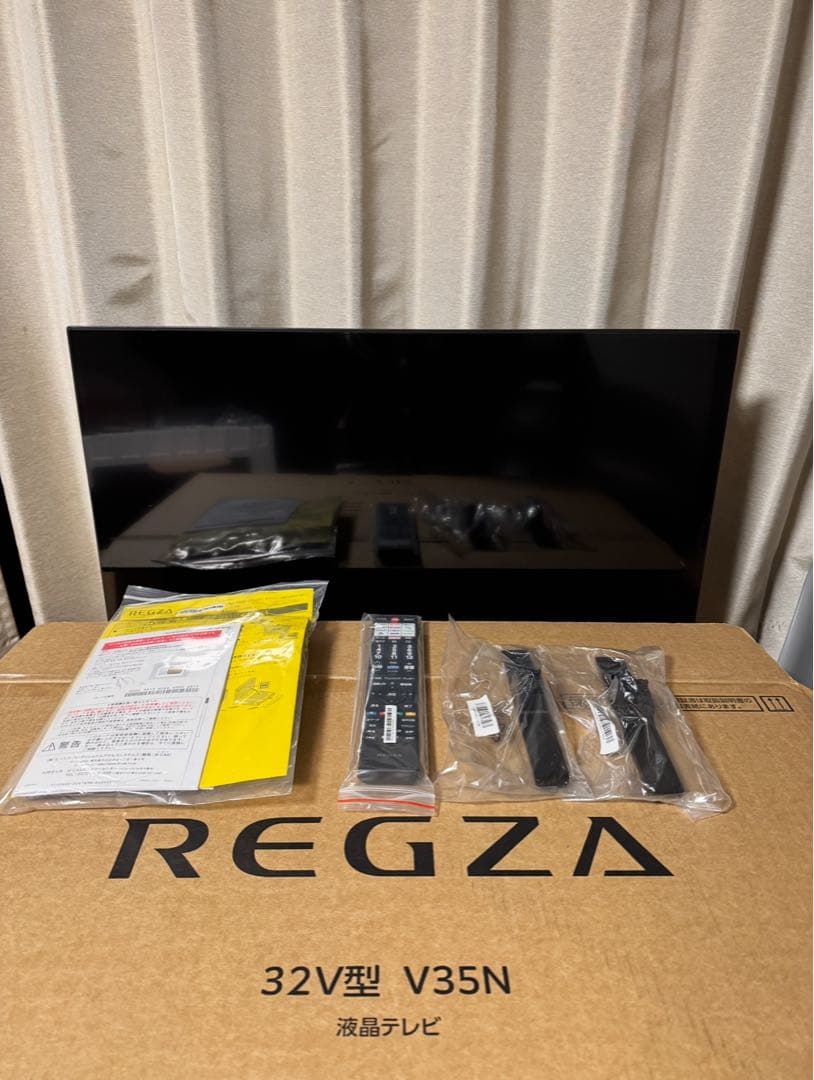 【開封テストのみ】東芝 32型液晶テレビ 32V35N REGZA 2025年製