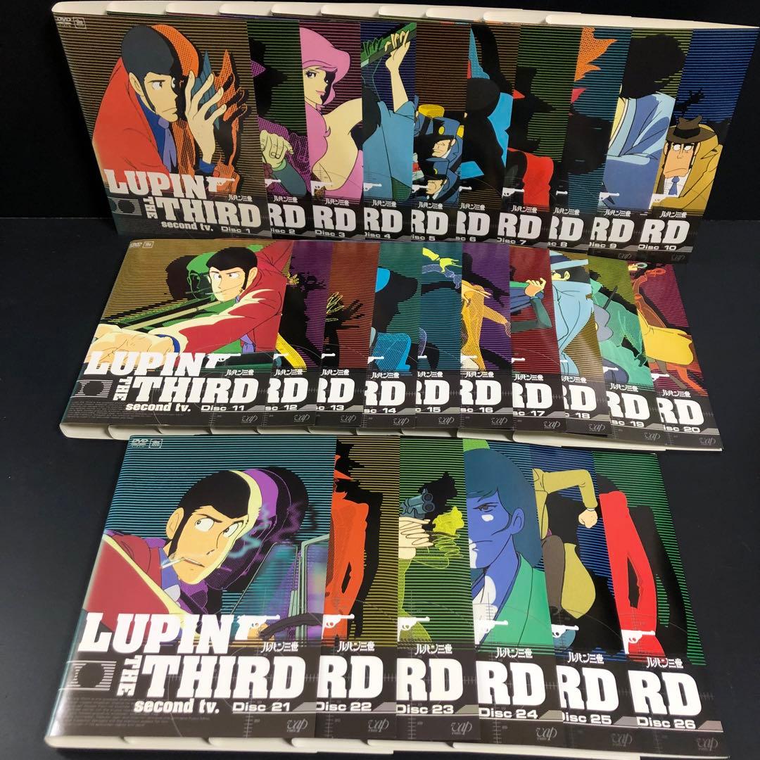 ルパン三世 first~part3 レンタルDVD アニメ 全巻完結セット