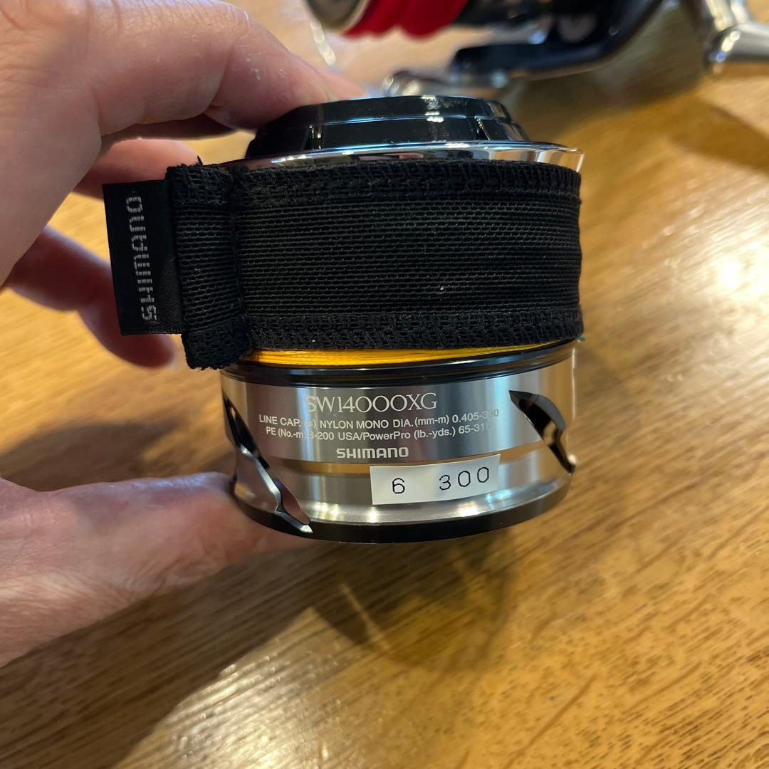 TWIN POWER SW14000XG スピニングリール 予備スプール付き