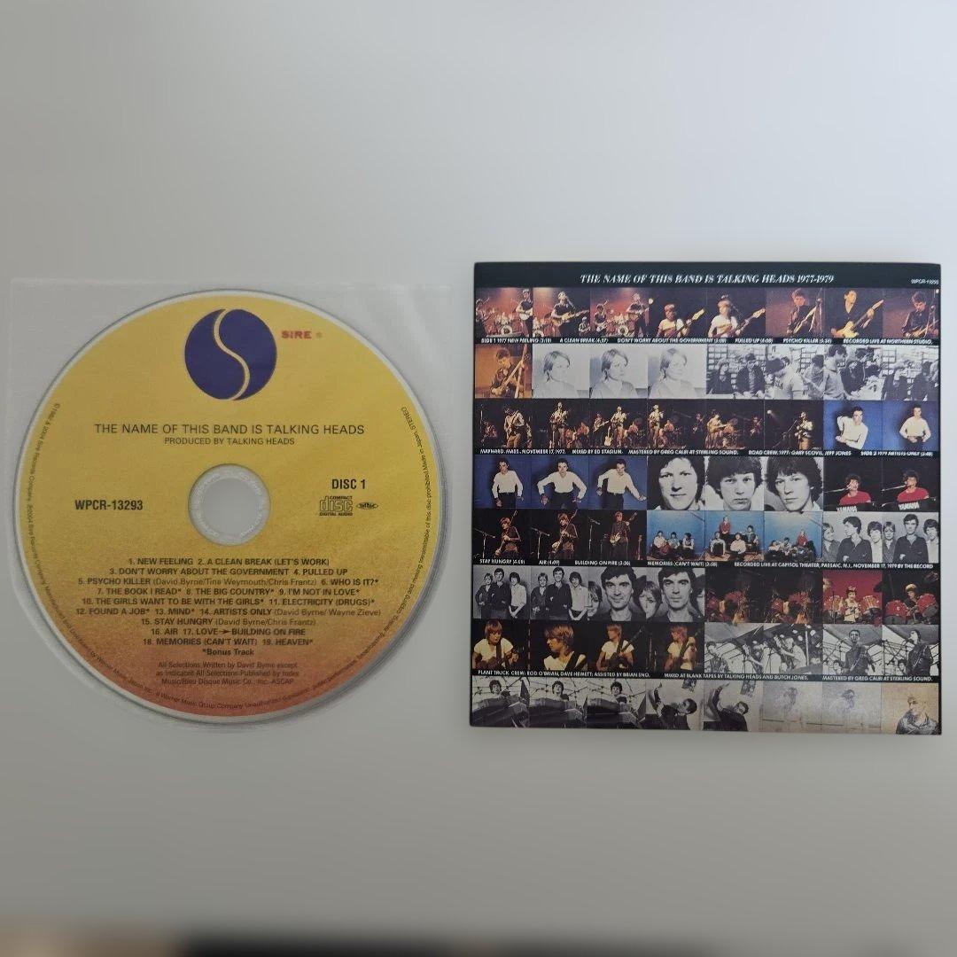 トーキング・ヘッズ・ライブ　実況録音盤　紙ジャケットCD 2枚組