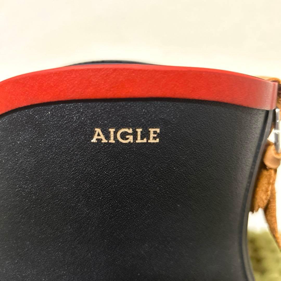 美品♡AIGLE ✩.*˚エーグル ミスジュリエット ボッティロン ネイビー