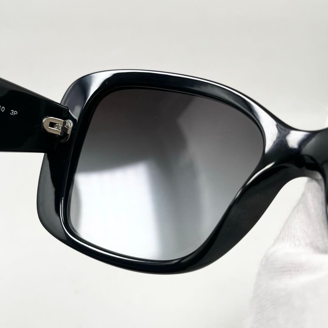 【極美品】プラダ　サングラス　三角ロゴ　ブラック　希少　入手困難