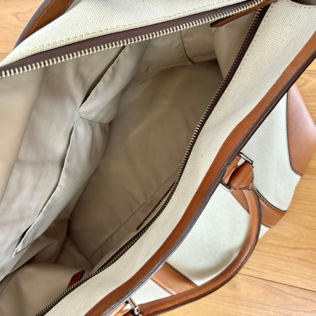 coach コーチ　キャンバス×レザー　バッグ　大容量
