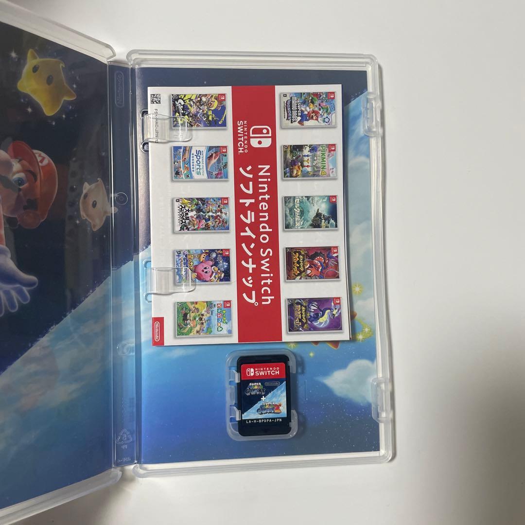 未使用に近い　スーパーマリオギャラクシー＋ギャラクシー２