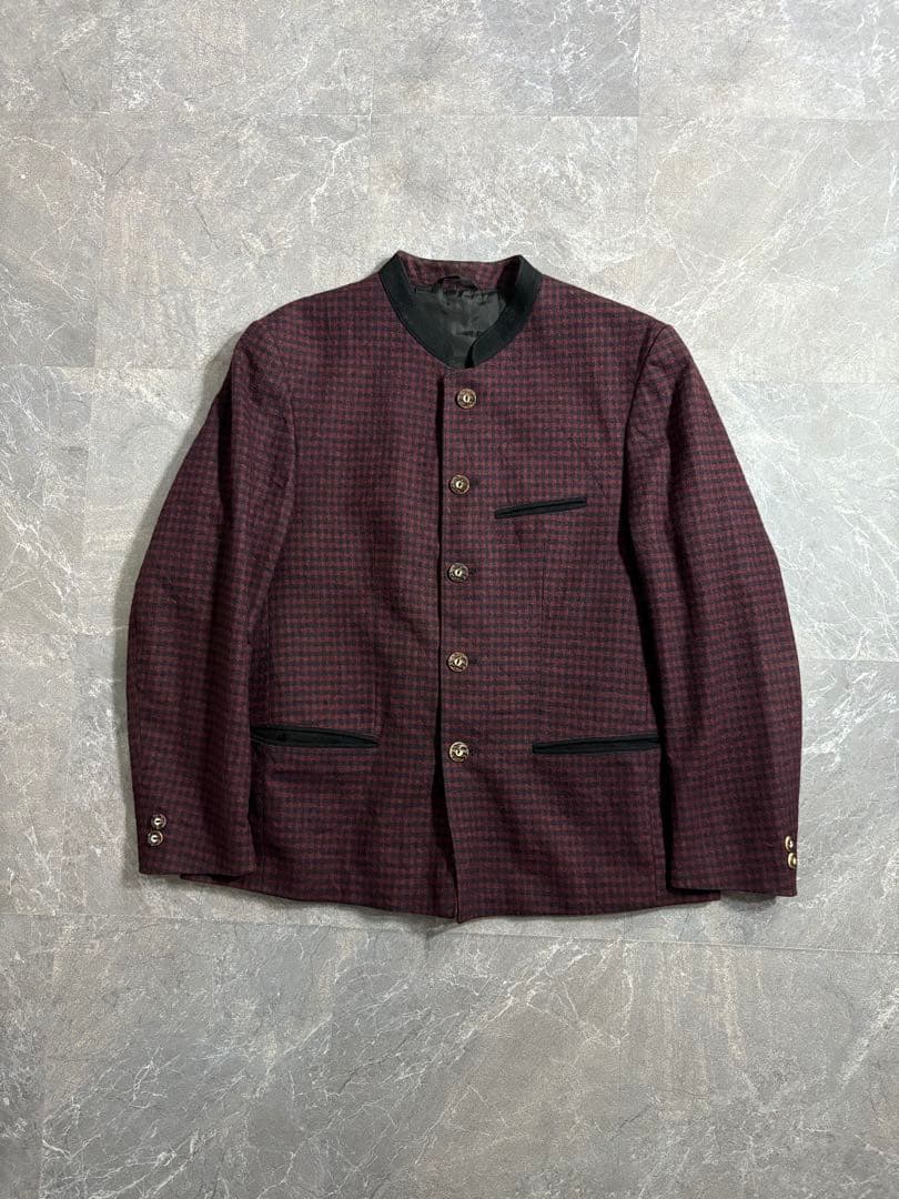 ジャケット・アウター 90s Vintage wool tyrolean jacket check
