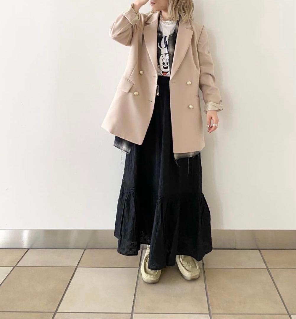fredy emue ダブルブレストジャケット ゴールドボタン