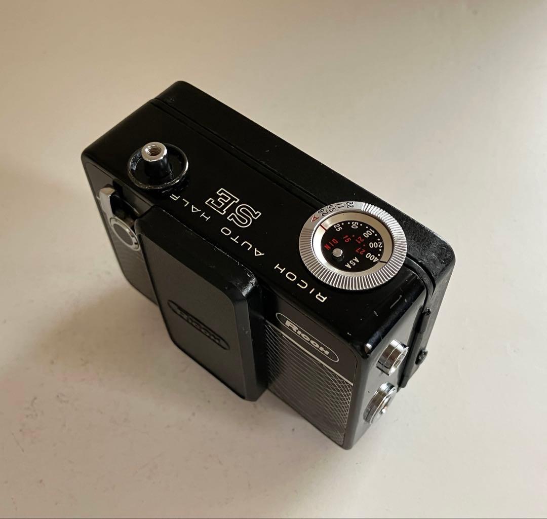 RICOH AUTO HALF SE オートハーフ　レアブラック　シルバーリング