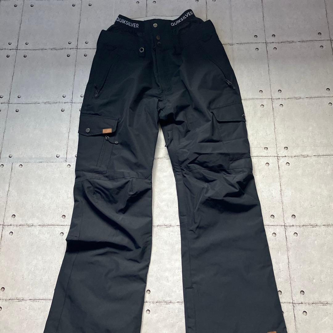 値下げ中✨Quiksilver スノーボードウェア ブラックM