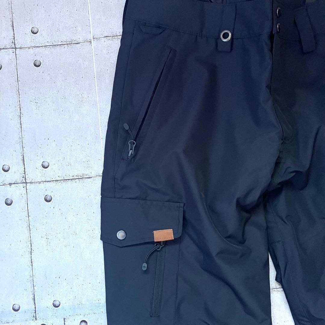 値下げ中✨Quiksilver スノーボードウェア ブラックM