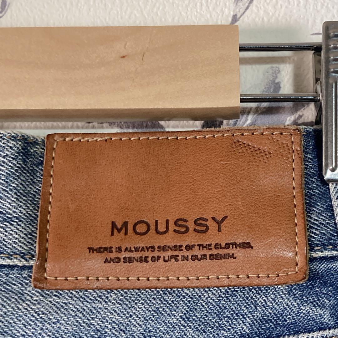 【MOUSSY】フレアデニム MVS FLARE 24 マウジー
