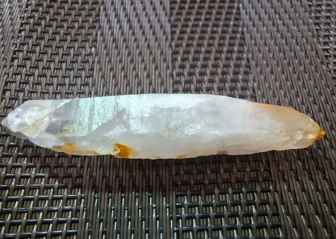 【貴重】両錐 水晶 愛知県 白鳥山 鉱石 原石 国産