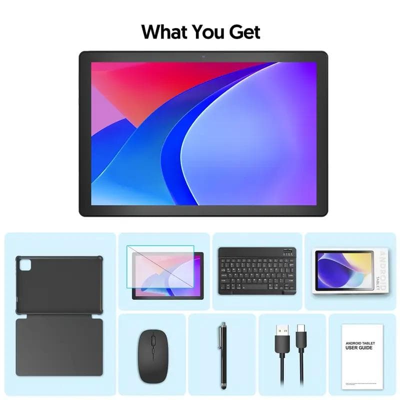 は*わ様 【新品未使用】 Android 15 10インチ タブレット 12GB