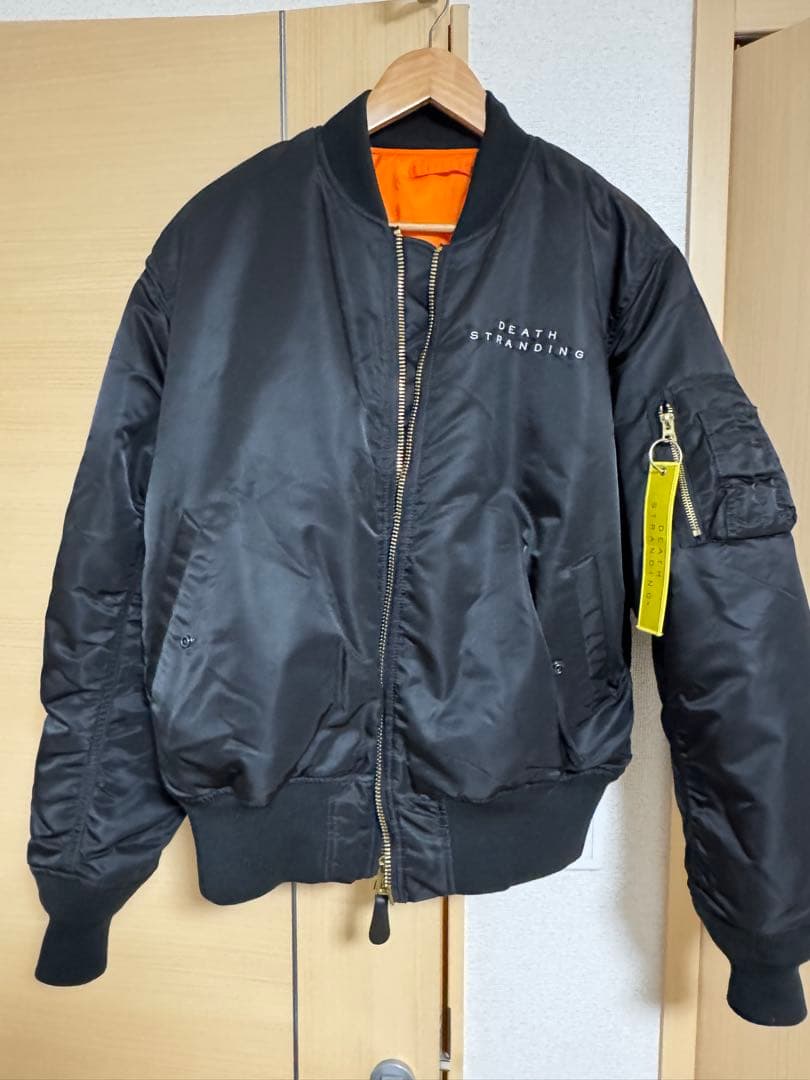 Brain Dead × DEATH STRANDING MA-1 JACKET