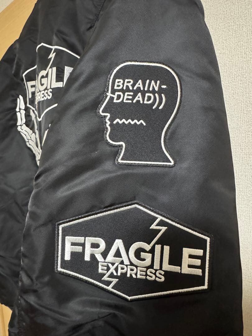 Brain Dead × DEATH STRANDING MA-1 JACKET