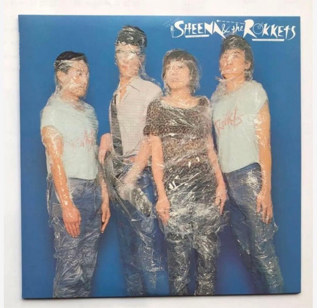 初回盤  SHEENA AND THE ROKKETS  カラーレコード