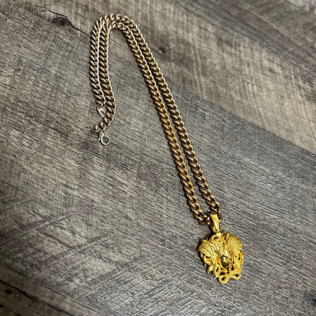 し*う様 VERSACE ゴールド メデューサ ネックレス