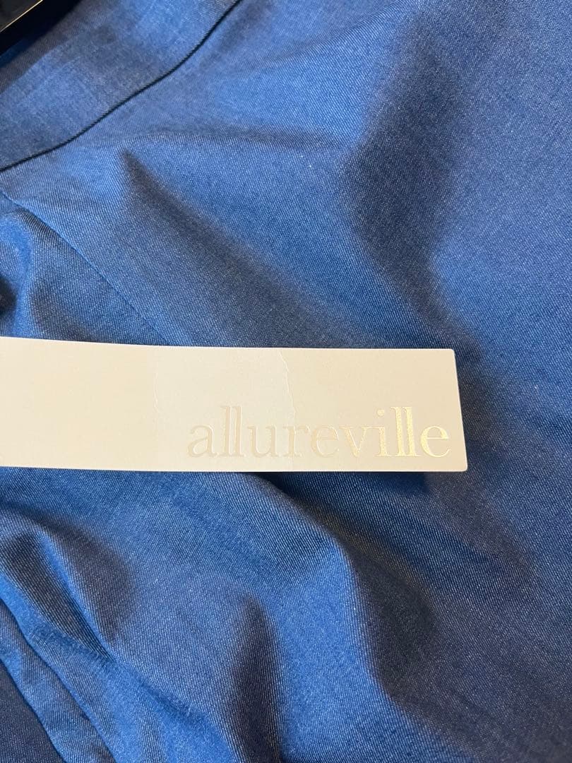 未試着　タグ付き　allureville ブルーライト　薄手デニムマーメイド