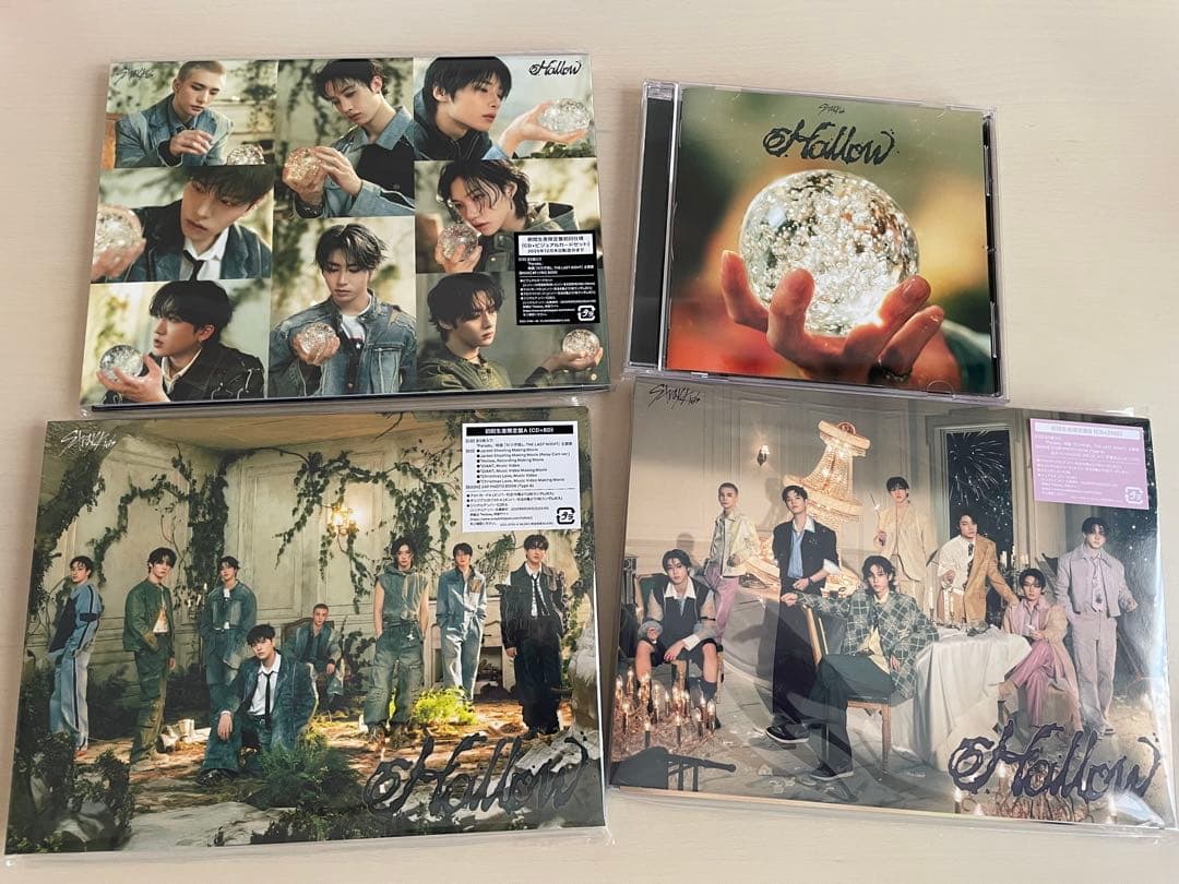 StrayKids Hollow 4形態セットBOX