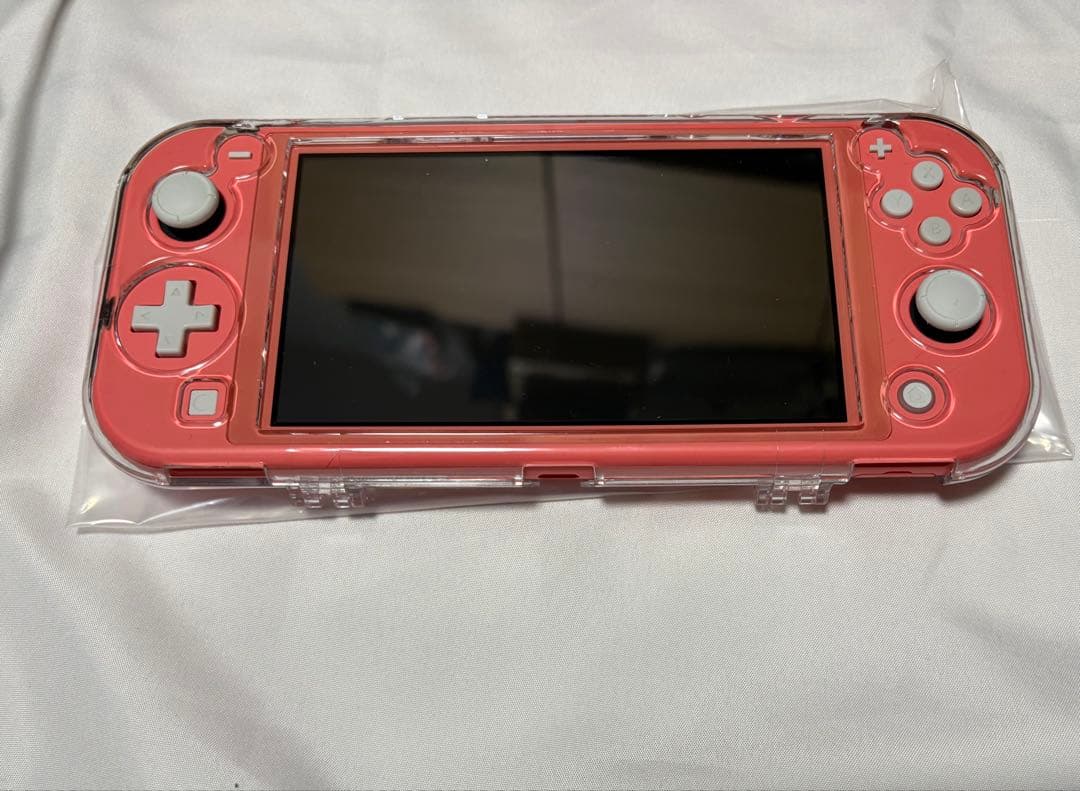 Nintendo Switch Lite本体　コーラル　完品　ケース+SDカード