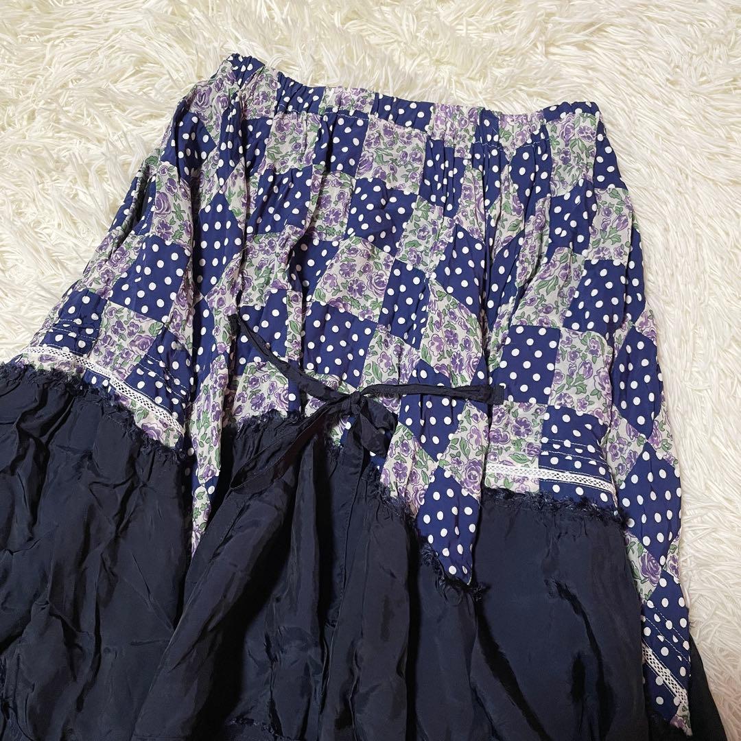 tricot COMME des GARCONS スカート 変形 AD2005