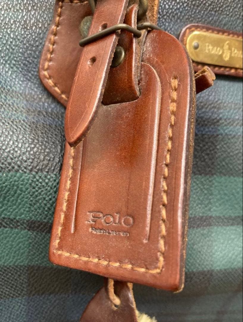 【最終値下げ】美品POLO RALPH LAUREN ミニボストンバッグ