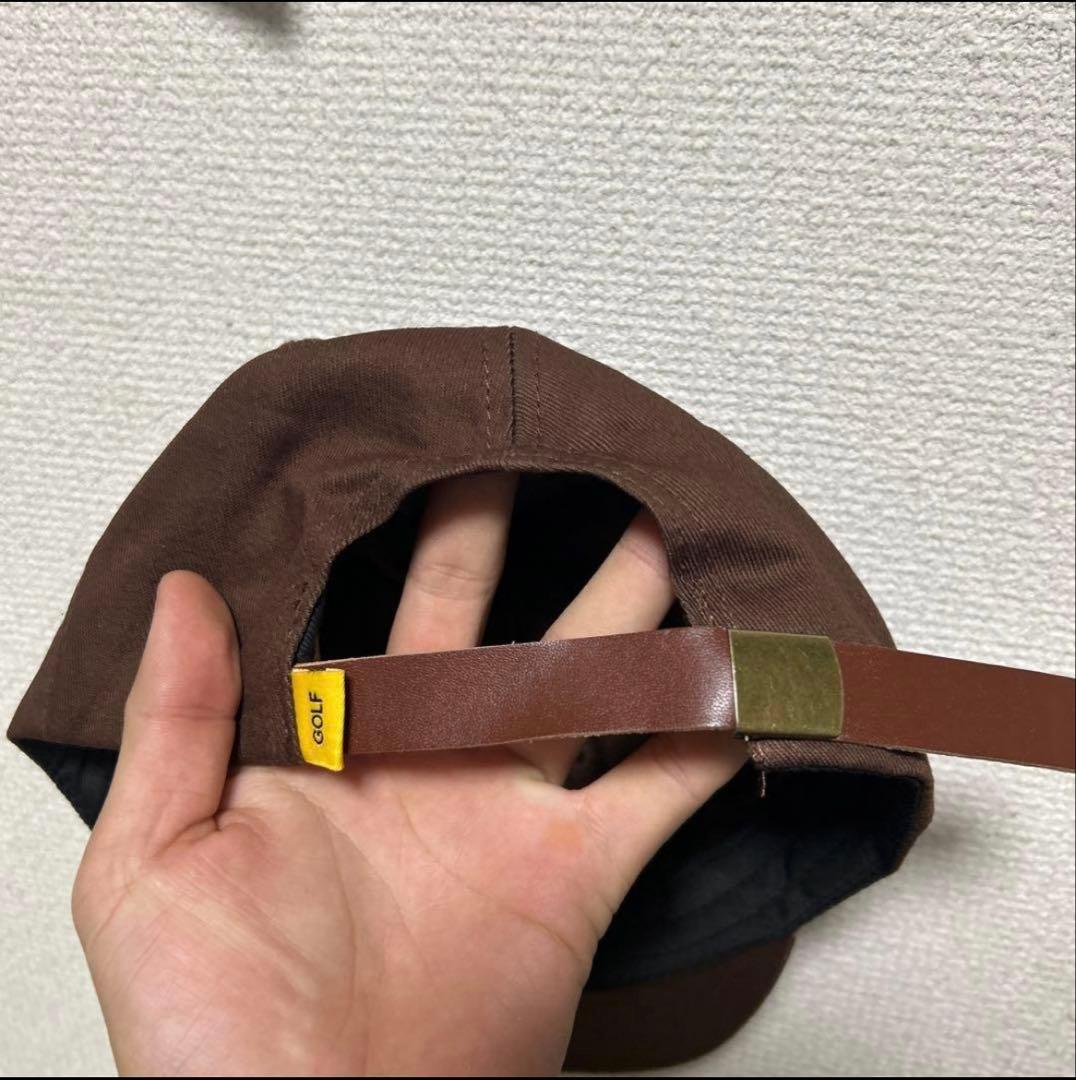 golf wang ゴルフワン キャップ 茶色 タイラー