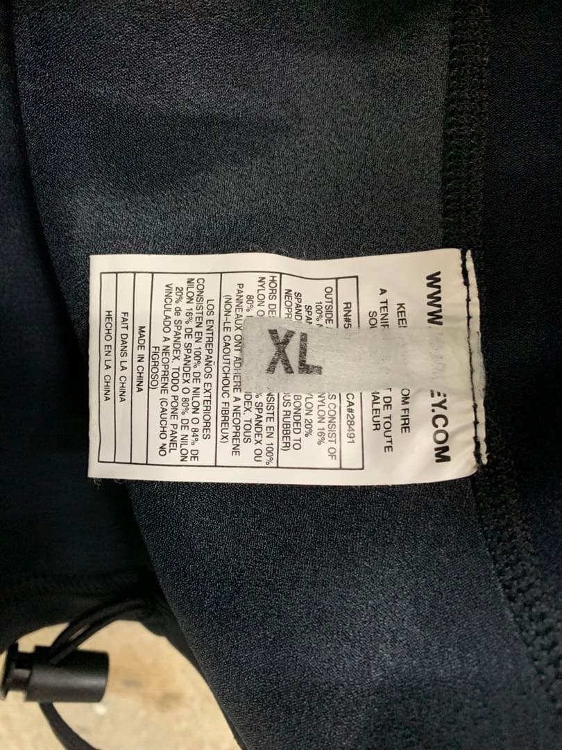 Hurley タッパー ウェットスーツ メンズ XL