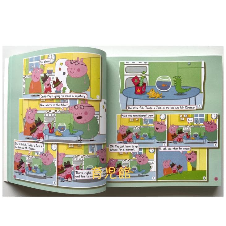 Peppa Pig ペッパピッグ　漫画版シリーズ2 絵本2冊全冊音源付動画付