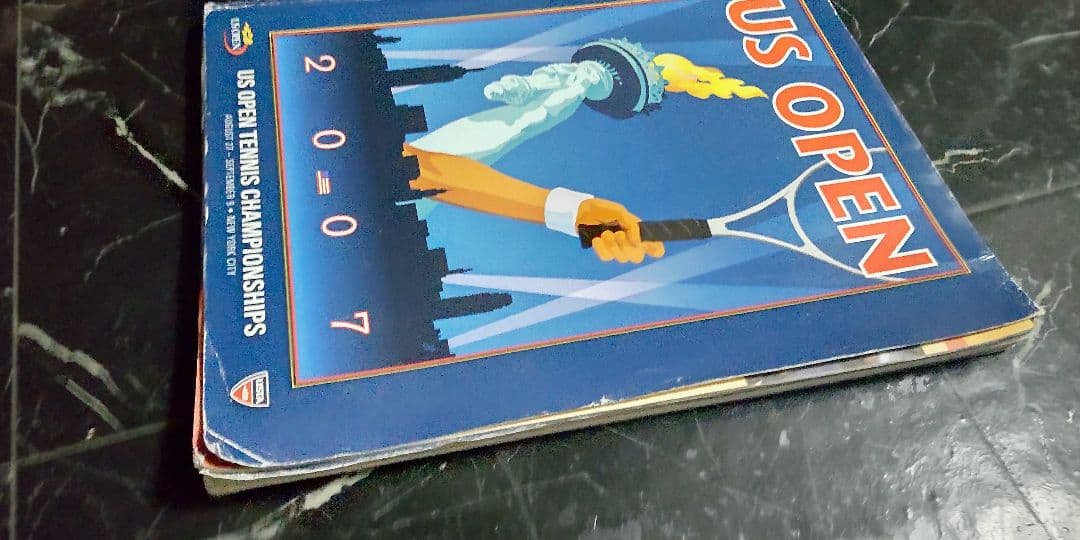 洋書 US OPEN テニス 2007 ナダル シャラポワ 英語 全米テニス